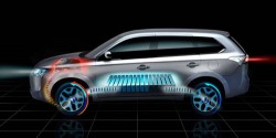 Mitsubishi представляет первый в мире серийный полноприводный электромобиль с увеличенным запасом хода фото 1