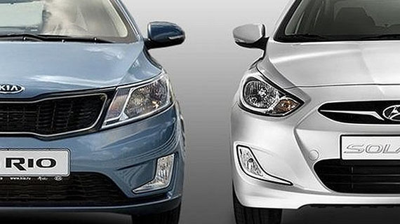 Hyundai Solaris и KIA Rio: братья-близнецы или непризнанная индивидуальность?