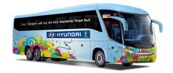 Компания Hyundai Motor передала оргкомитету Чемпионата Мира по футболу 2014 автобусы для сборных фото 1